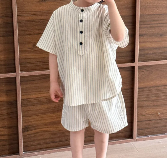 Cotton stripe set