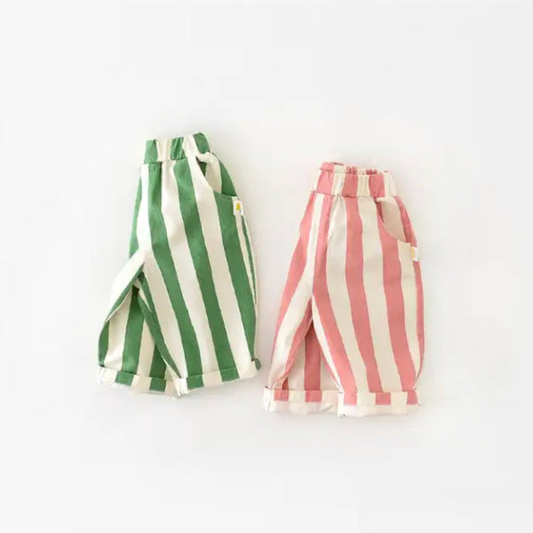 Pink Stripe Trouser
