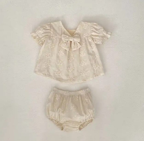 Pretty Embroidered Set