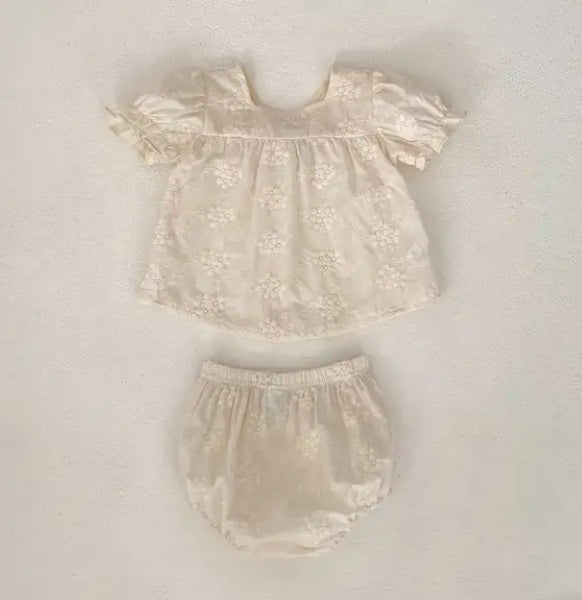 Pretty Embroidered Set