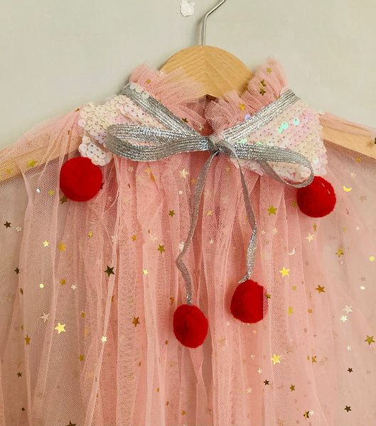 Dress up PomPom Cape (Various colours)