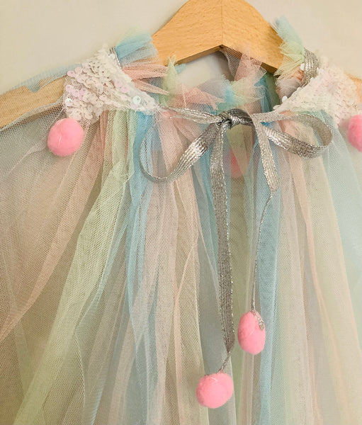 Dress up PomPom Cape (Various colours)