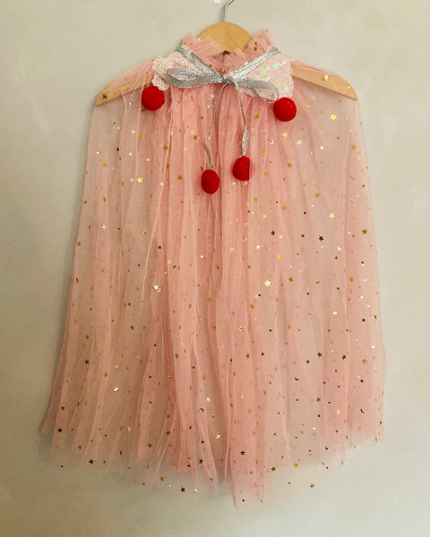 Dress up PomPom Cape (Various colours)