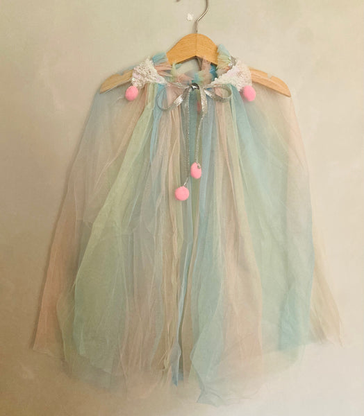 Dress up PomPom Cape (Various colours)