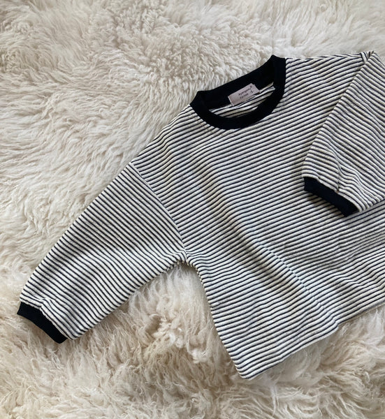 Knitted Long Sleeve Top (Beige)