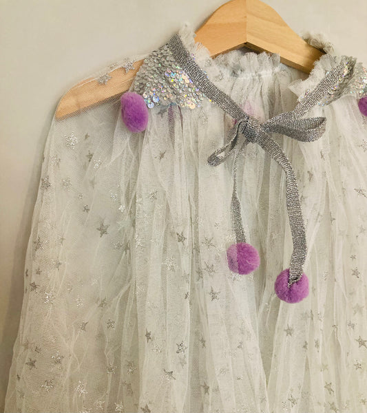 Dress up PomPom Cape (Various colours)