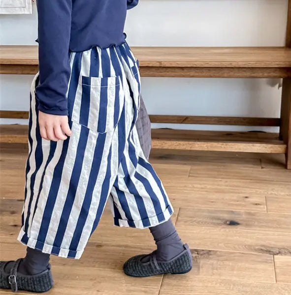 Blue Stripe Trousers