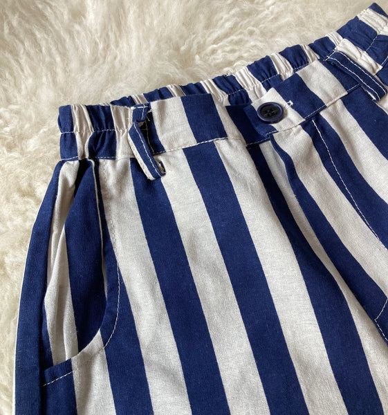 Blue Stripe Trousers