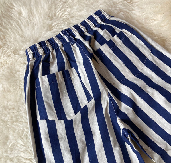Blue Stripe Trousers