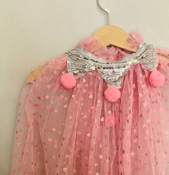 Dress up PomPom Cape (Various colours)