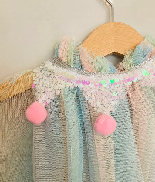 Dress up PomPom Cape (Various colours)