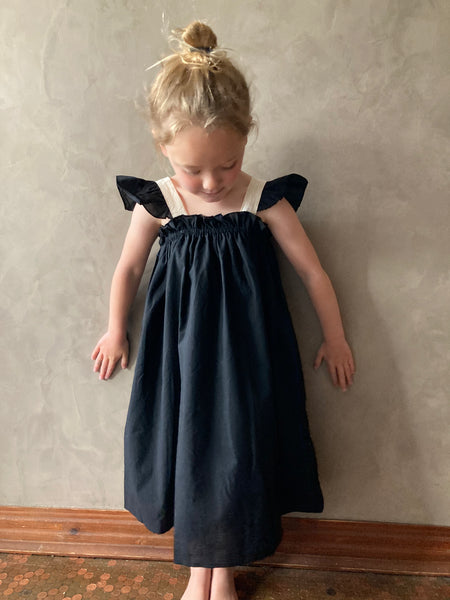 Black Ruffle Dress