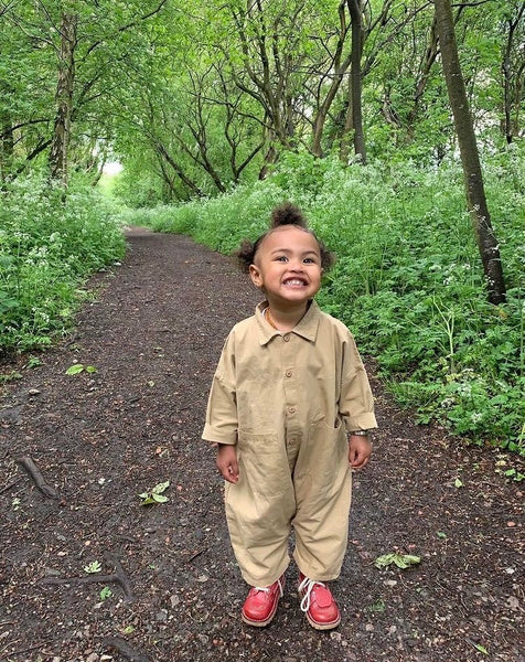 Love My Mummy Overalls (Beige)