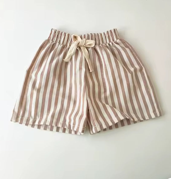 Cotton Shorts (Brown)