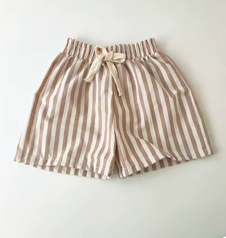 Cotton Shorts (Brown)