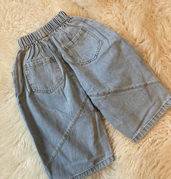 Cropped Loose Jeans