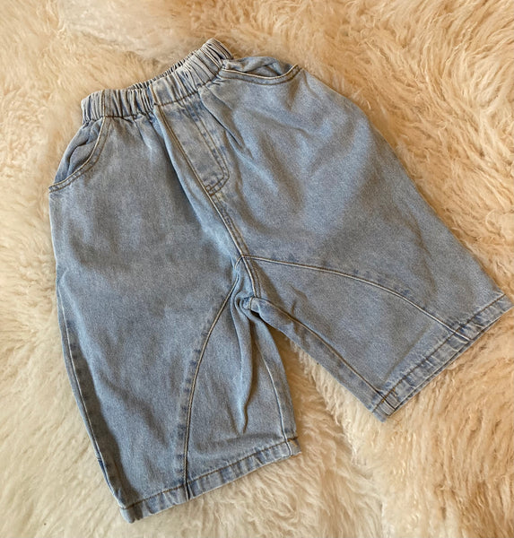 Cropped Loose Jeans