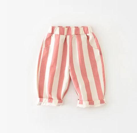 Pink Stripe Trouser