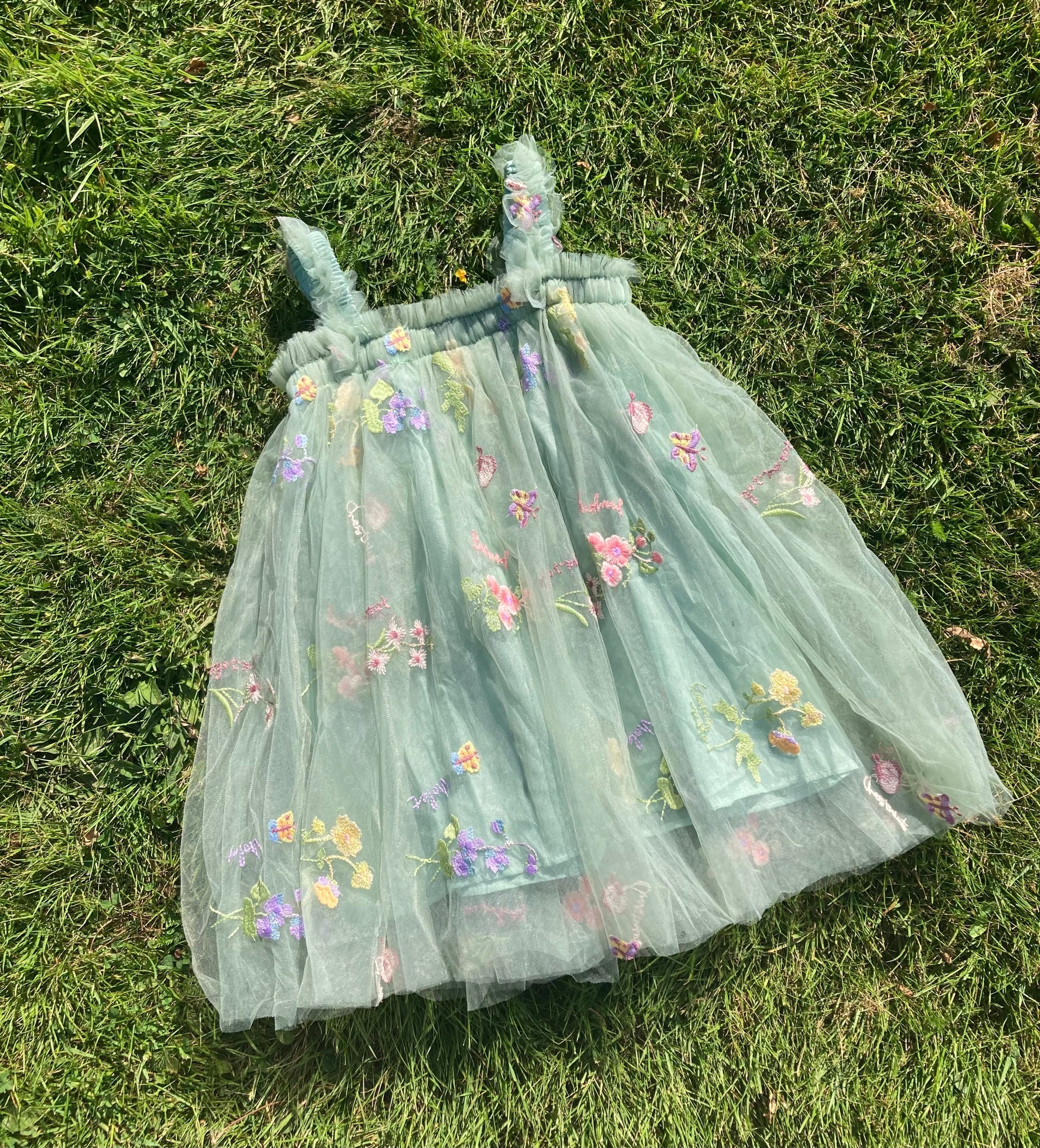 Flower Dress (Mint)