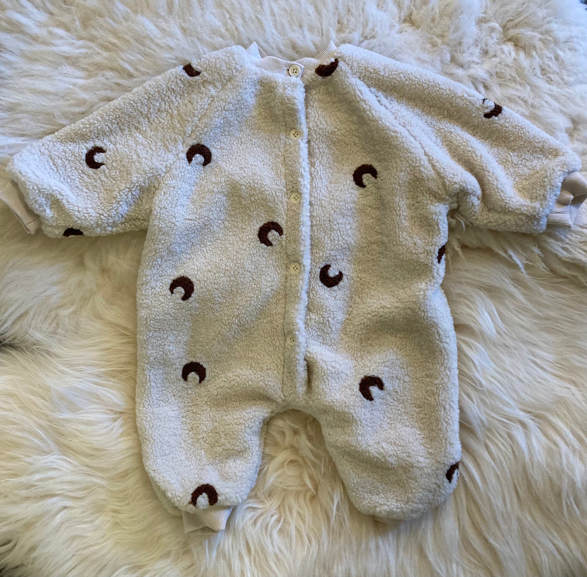 Moon Fleece Romper