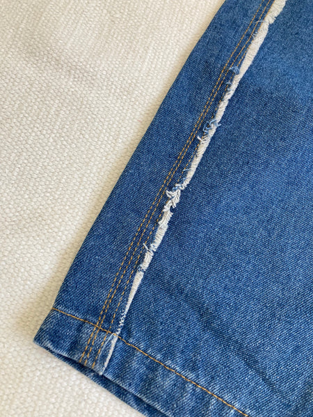 Raw Side Jean (Blue)