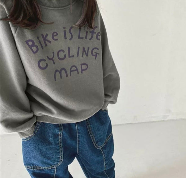 Cycling Sweatshirt (Grey)